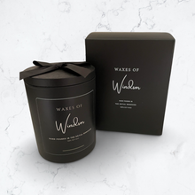 Load image into Gallery viewer, Waxes of Windsor 'Pitch Black' 20cl Fragranced Natural Soy Candle